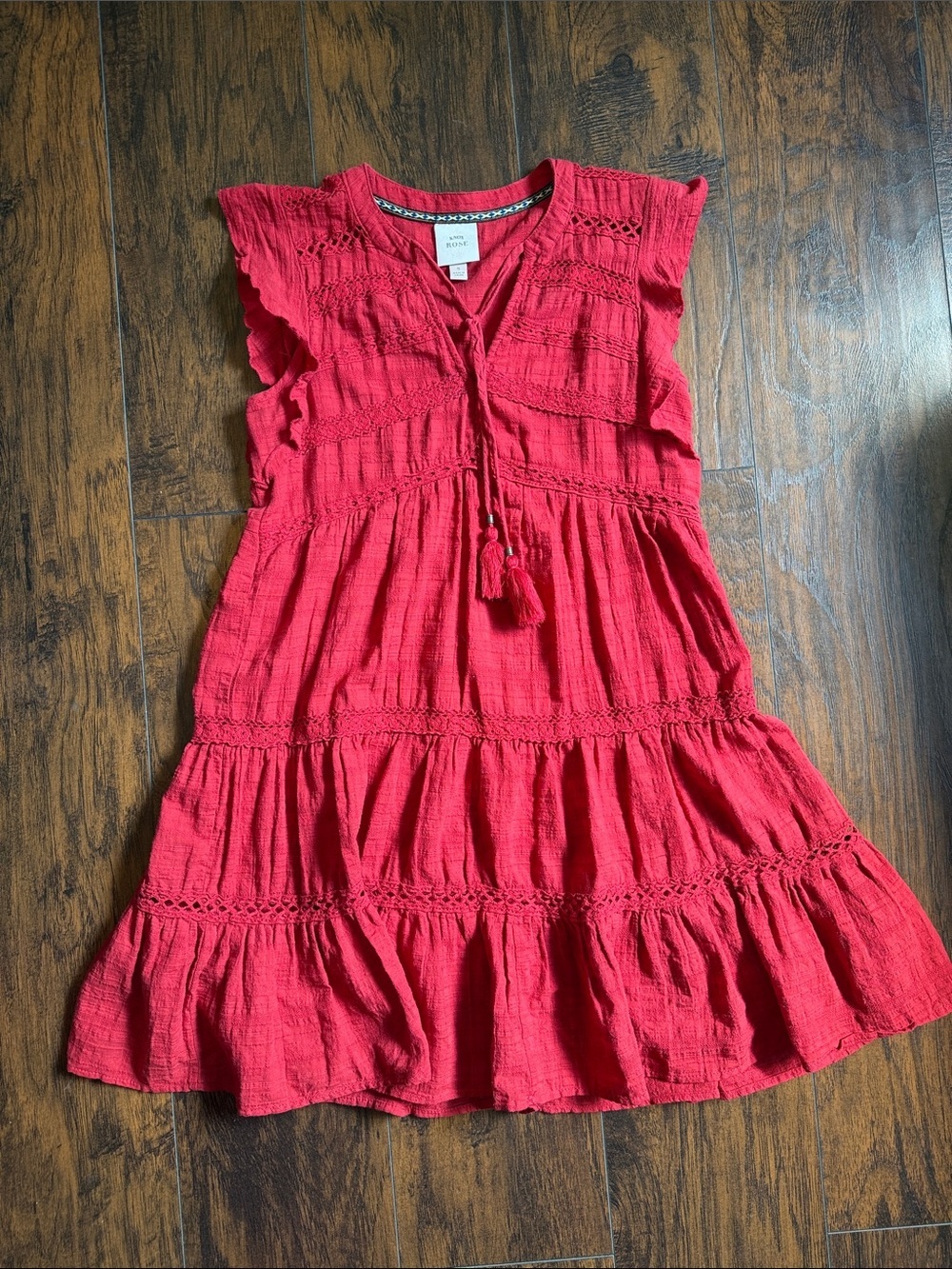 Knox rose red dress size small (s6)